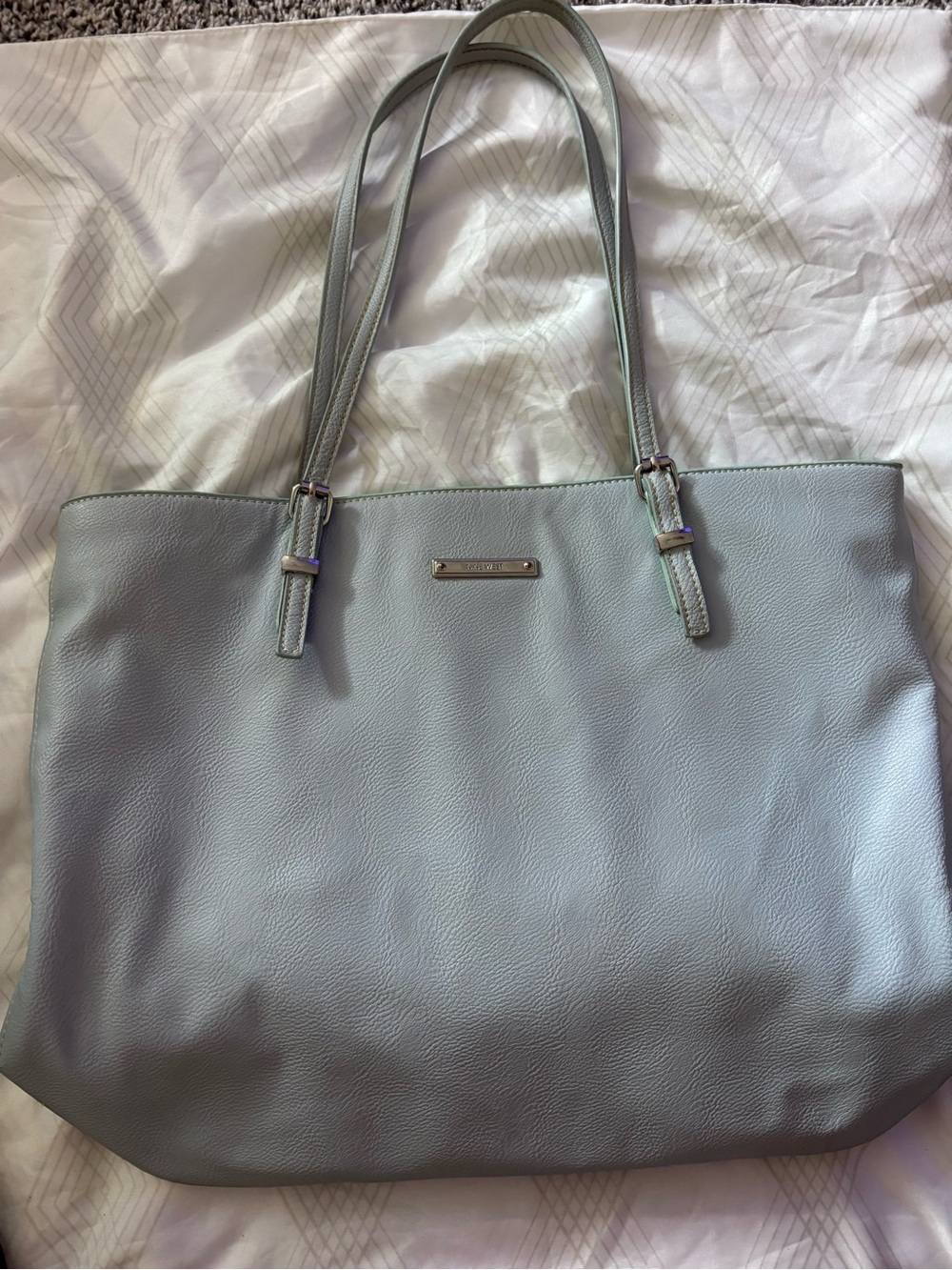 Nine West Light Blue Women’s Tote Bag